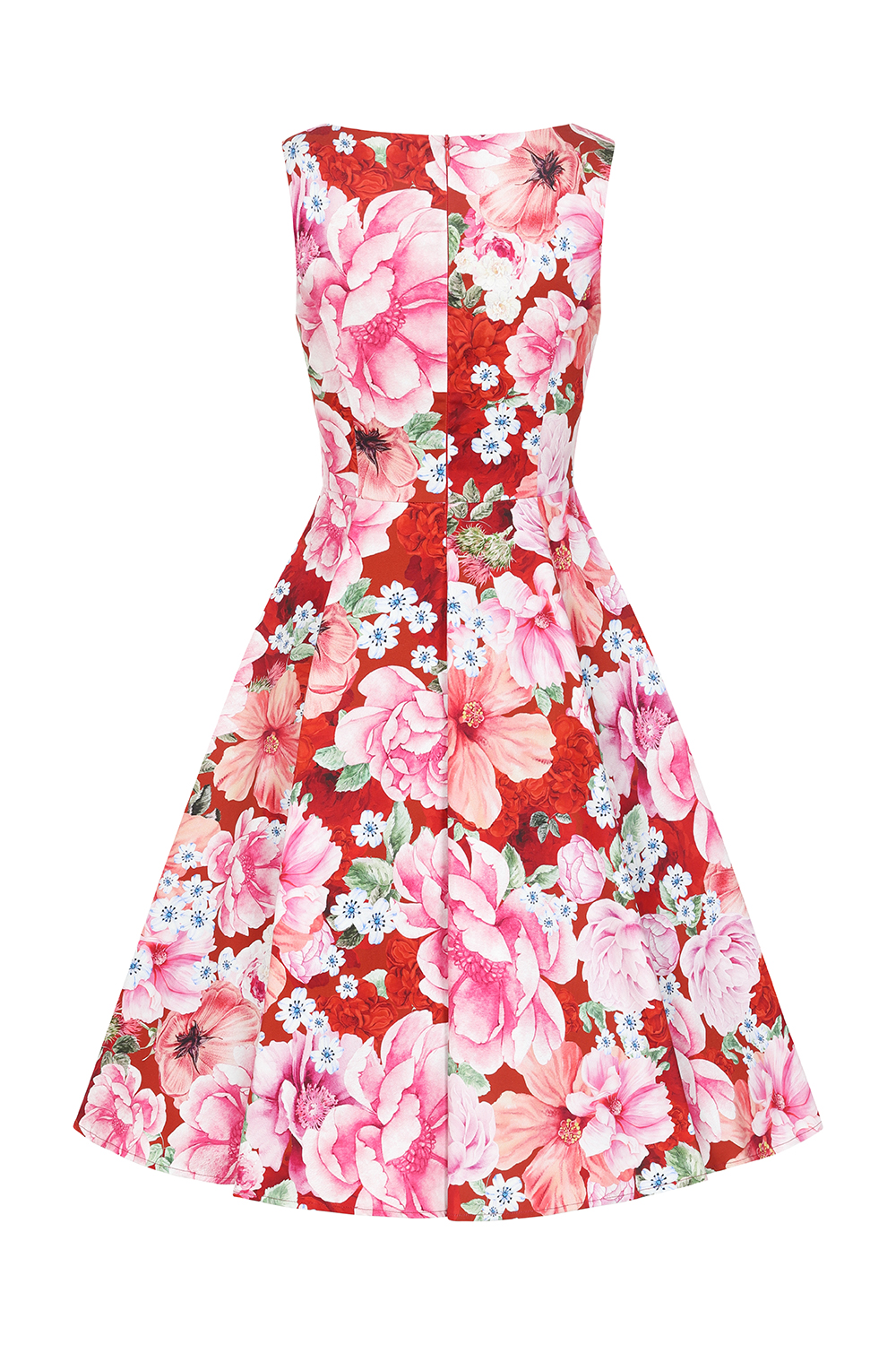 Charlie Floral Swing Dress in Plus Size